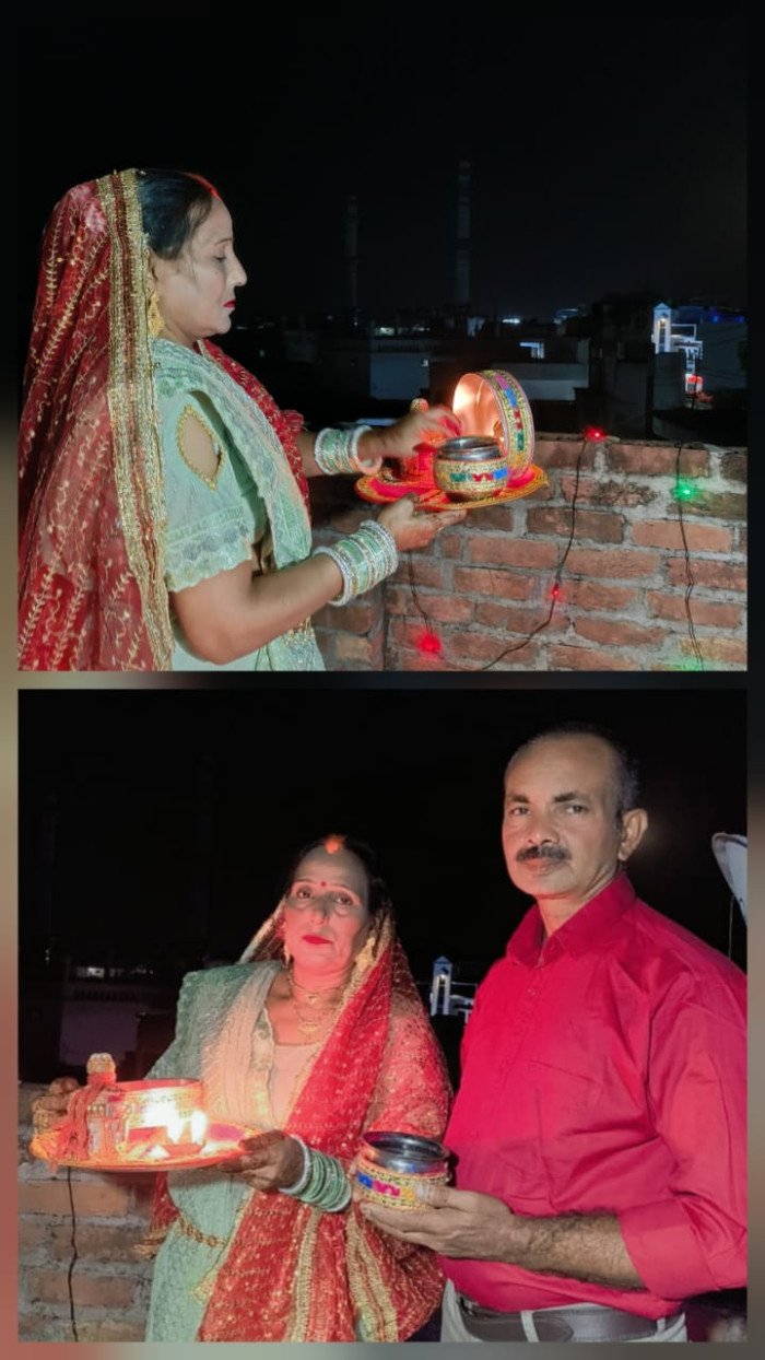 अयोध्या से रूदौली तक करवाचौथ की धूम, भेलसर गांव में सुहागिनों ने पारंपरिक रीति से मनाया पर्व