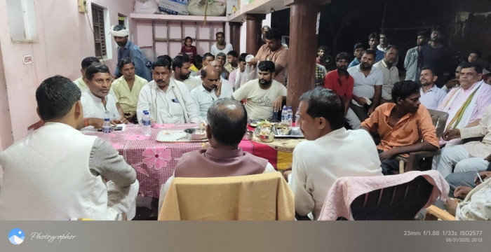 गांव गली संपर्क अभियान के तीसरे दिन विधायक ने रसूलपुर में लगाई जन चौपाल