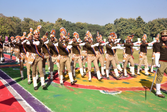 पीआरडी के स्थापना दिवस पर प्लाटूनों ने किया शानदार प्रदर्शन*