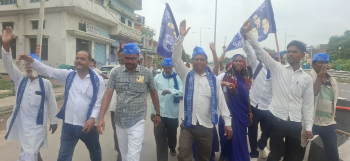 रुदौली  से 10 हज़ार कार्यकर्ताओं का जत्था लखनऊ महारैली में होगा शामिल :मण्डल प्रभारी