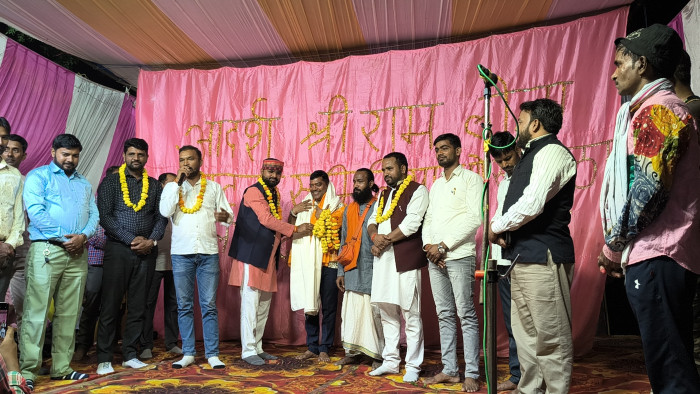 सरैठा गांव चल रहा भव्य रामलीला हुआ संपन्न