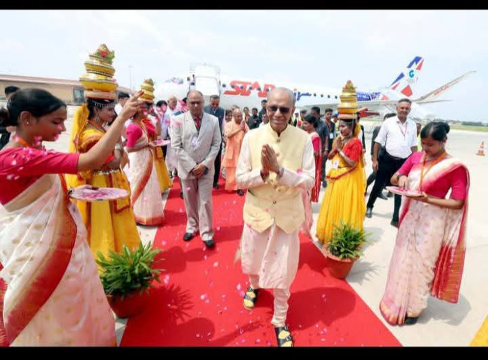 श्रीरामलला के दरबार में मॉरीशस के प्रधानमंत्री डॉ. नवीन चंद्र रामगुलाम ने टेका माथा